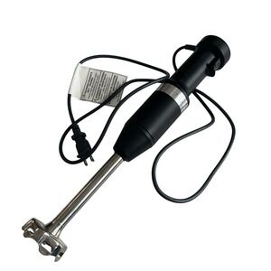 KitchenAid Immersion Blender Handheld Black Silver Tested - Turns On Cord Wired